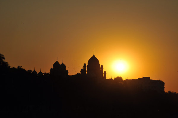 Sunset, A.P. High Court, Huderabad