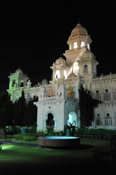 Andhra Pradesh State Assembly at night