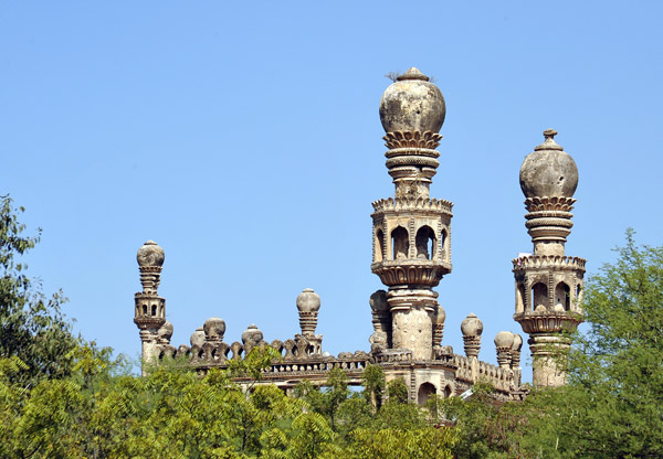 Great Mosque seen from the tomb of Sultan Abdullah Qutb Shah