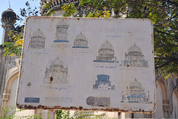 The Tombs of the Seven Qutb Shahi kings
