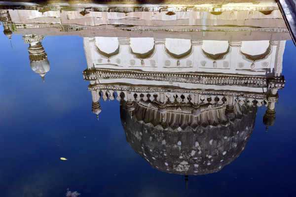 Reflections of the Tomb of Hayat Bakhshi Begum