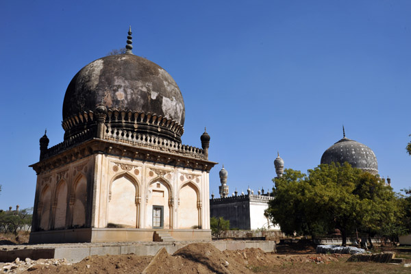 Tombs of Premamati and Taramati, the two mistress of Muhammed Qutub Shah