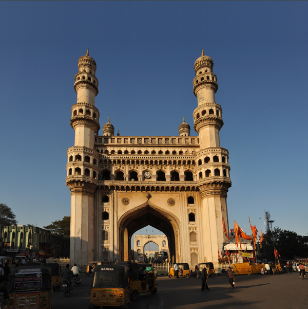 Charminar at dusk