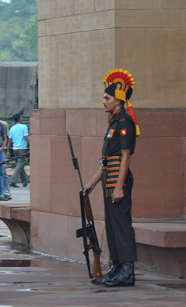 Honor Guard at the India Gate