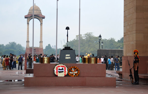 War Memorial beneath the India Gate