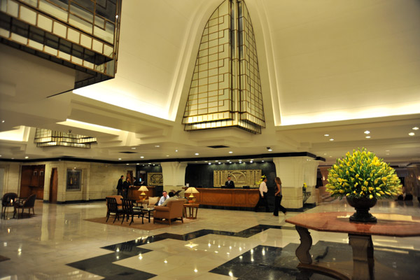 Lobby of the Hyatt Regency Delhi
