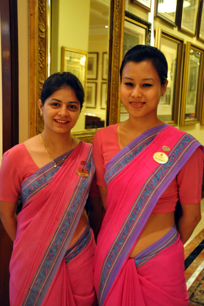 Staff at the Imperial, New Delhi
