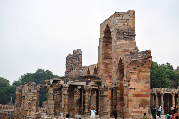 Quwwat ul-Islam (Might of Islam) Mosque, the original Great Mosque of Delhi