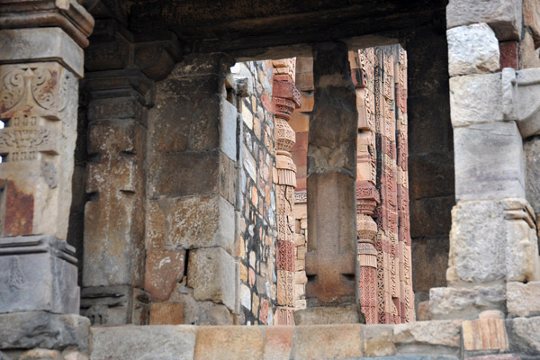 Tomb of Iltutmish through an opening in the west side of the mosque