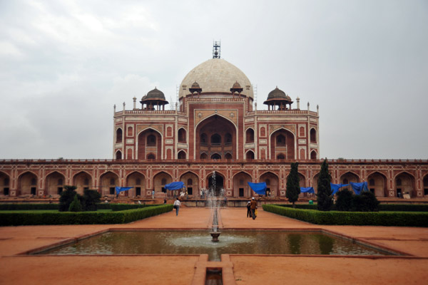 Humayun's Tomb was the first garden-tomb built on the Indian subcontinent