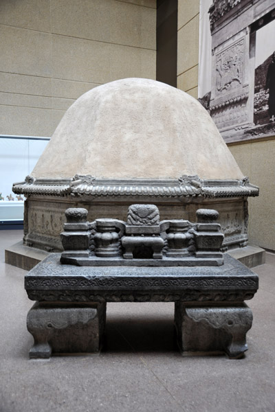 Altar table from Zu Dashou's tomb, Yongtai Village, 1656