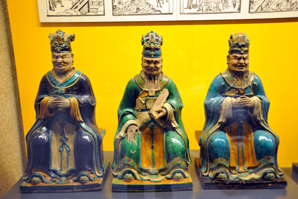 Hell's Three Judges, Henan Province, 16th C.