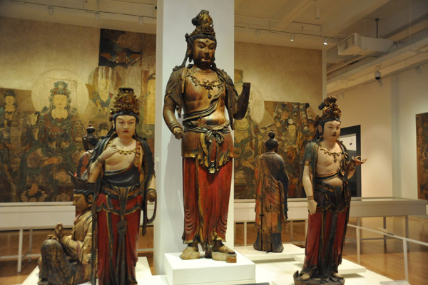 Chinese sculpture in wood, Royal Ontario Museum