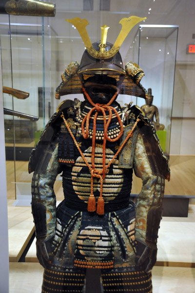 Suit of Japanese armor, ca 1800