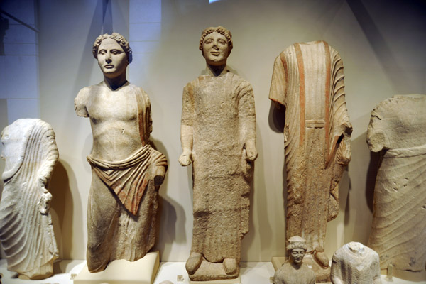 Cypriot sculpture ca 700 BC
