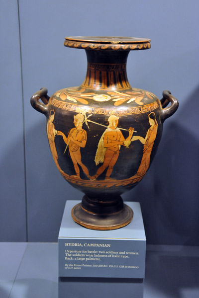 Hydria, Campanian, 350-320 BC