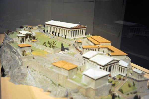 Model of the Arcopolis of Athens