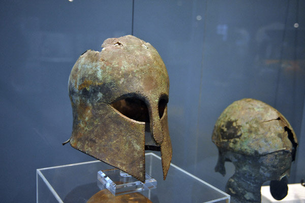 Corinthian-type helmet, 7th C. BC