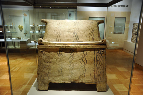 Larnax (coffin) from Minoan Crete (1400-1000 BC)