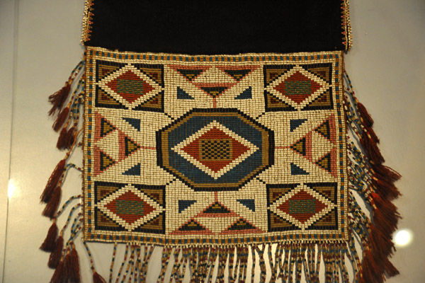 Beaded Panel Bag, Cree-Mtis, 19th C.