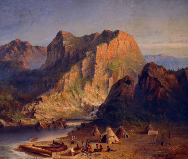 The Coast of Labrador, Augustus Rockwell 1874