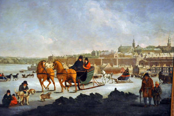 The North West Part of the City of Quebec, George Heriot ca 1805