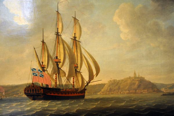 H.M. Frigate Pearl off Quebec, Lt William Elliott 1785