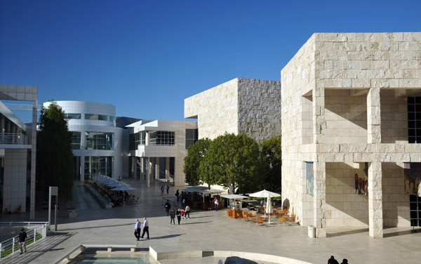 Plaza of the J. Paul Getty Museum