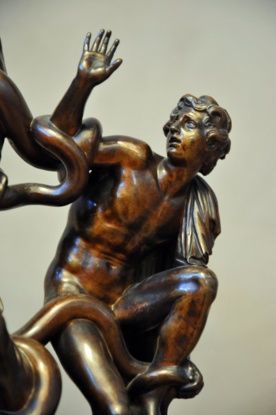 Detail of Laocoön group by Giovanni Battista Foggini ca 1720