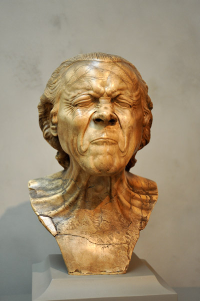The Vexed Man by Franz Xaver Messerschmidt ca 1770-80