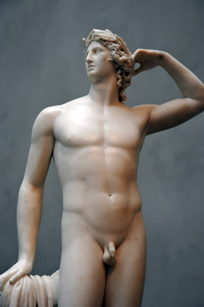 Apollo Crowning Himself, Antonio Canova, 1781-1782