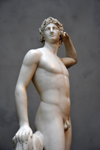 Apollo Crowning Himself, Antonio Canova, 1781-1782