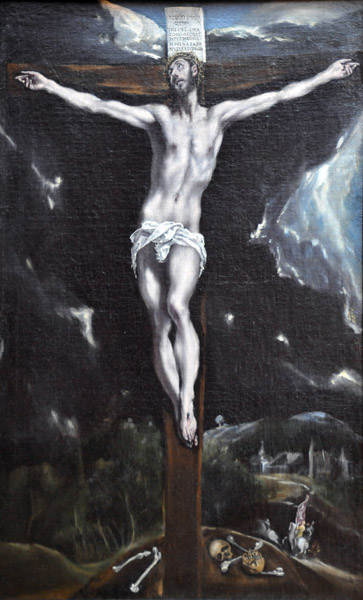 Christ on the Cross, El Greco, ca 1600