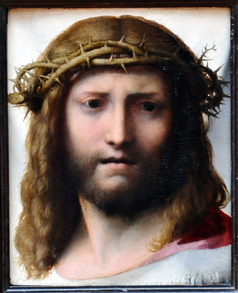 Head of Christ, Correggio, ca 1525-1530