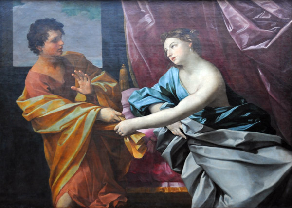 Joseph and the Potiphar's Wife, Guido Reni ca 1630