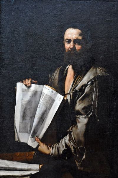 Euclid, Jusepe de Ribera, ca 1630-1637