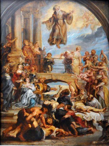 The Miracles of Saint Francis of Paola, Peter Paul Rubens ca 1627-1628