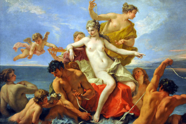 Triumph of the Marine Venus, Sebastiano Ricci ca 1713