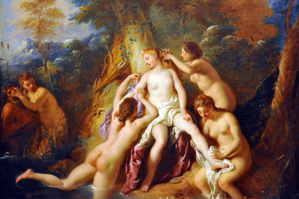 Diana and Her Nymphs Bathing, Jean-Franois de Troy, ca 1722-1724