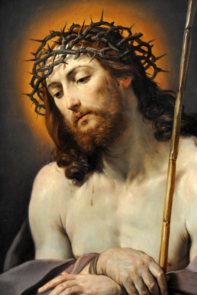 Christ with the Crown of Thorns, Guido Reni, ca 1636-1637