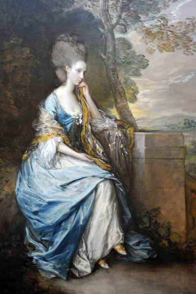 Portrait of Anne, Countess of Chesterfield, Thomas Gainsborough, 1777-78