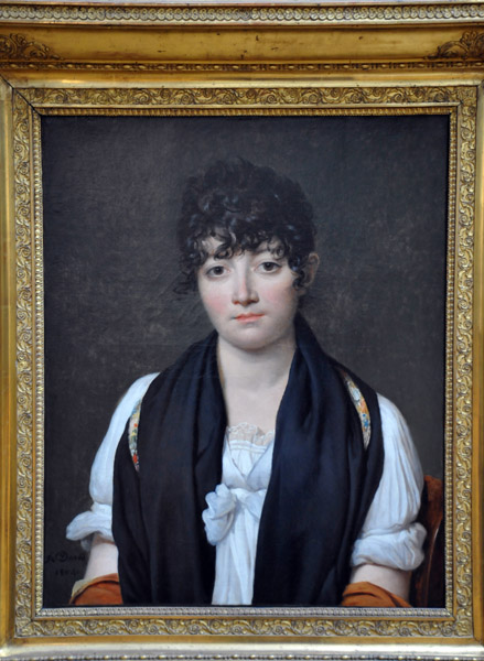 Portrait of Suzanne Le Peletier de Saint-Fargeau, Jacque-Louis David, 1804