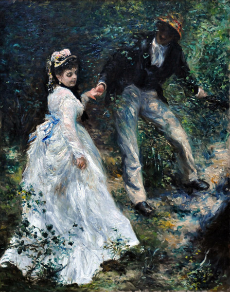 La Promenade, Pierre-Auguste Renoir, 1870