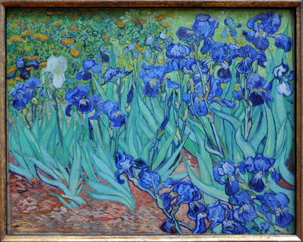 Irises, Vincent van Gogh, 1889