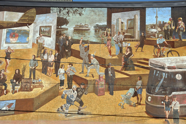 Mural - History As Theatre: 200 Toronto Years, 1991-1993