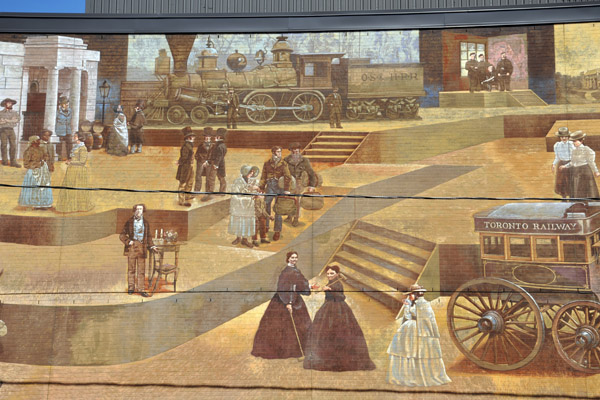 Mural - History As Theatre: 200 Toronto Years