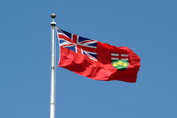 Flag of the Province of Ontario, Canada