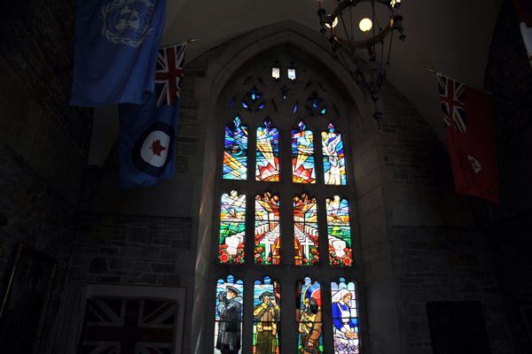 Memorial hall of Soldiers' Tower, University of Toronto