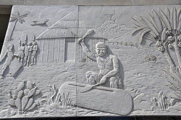 Relief sculpture in Toronto that doesn't look remotely Canadian