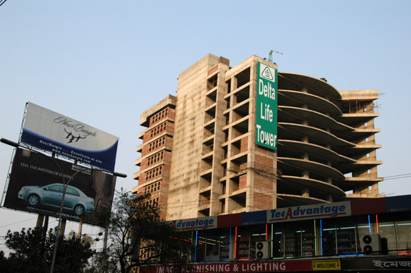 Dhaka construction - Delta Life Tower, Gulshan